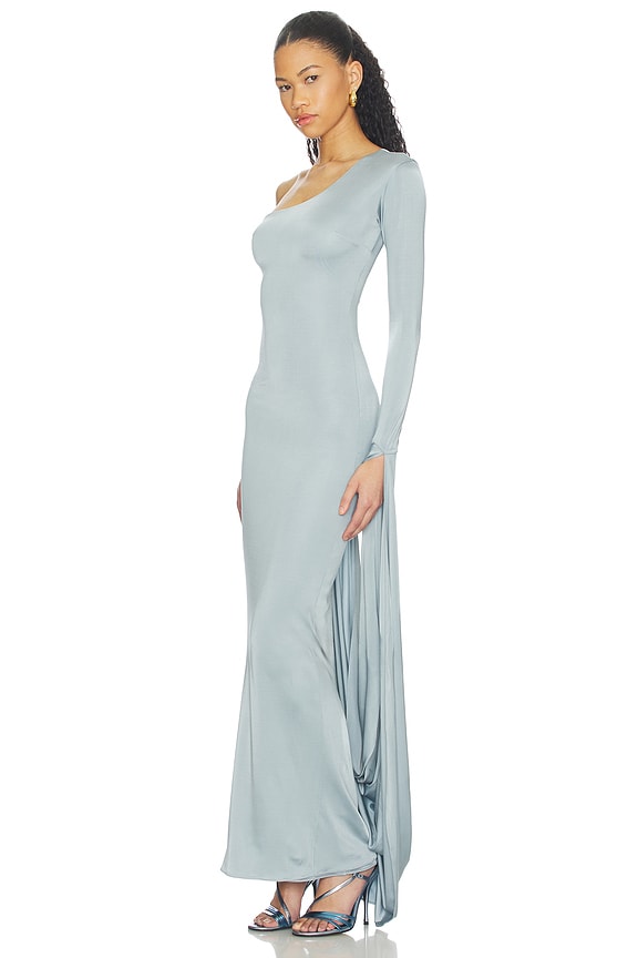 ivory formal dresses plus size Rochelle Maxi Dress lace appliqued wedding dresses main image 0