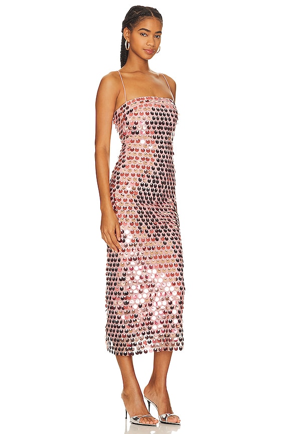 view 2 of 4 Phoenix Midi Dress in Sa Sal Rossa