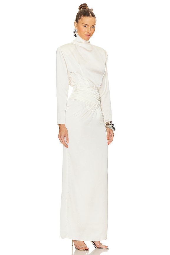 view 2 of 3 Agnes Maxi in Shell White