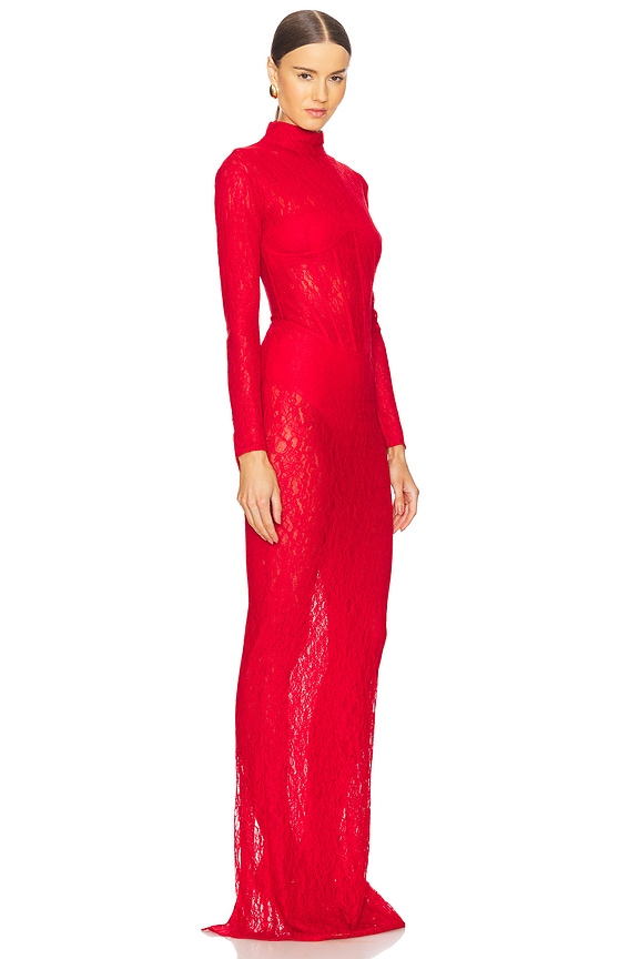 view 2 of 3 Isadora Gown in Dragon