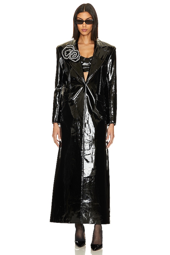 view 2 of 5 Catroux Coat in Pigalle Black