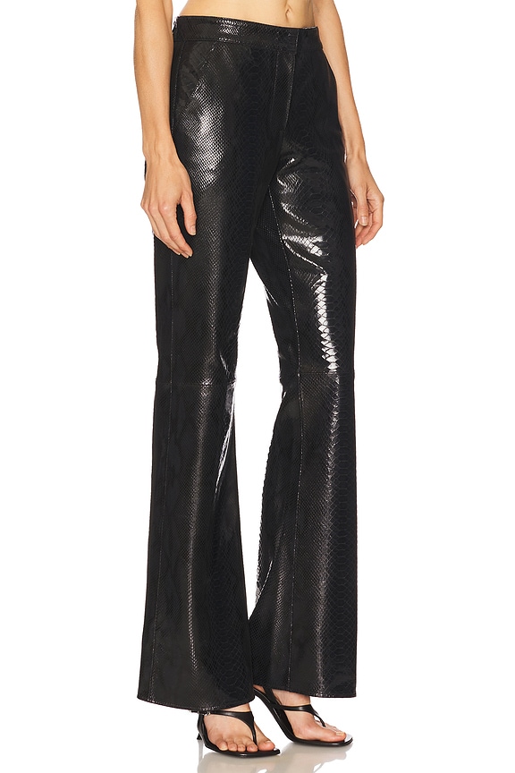 view 2 of 6 Lenny Leather Pant in Amazonia