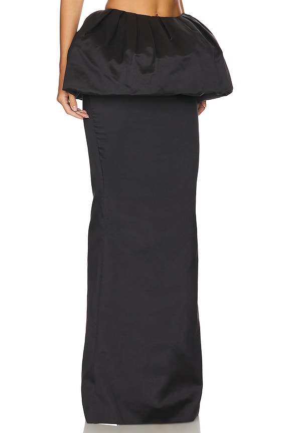 view 2 of 6 GALINA 스커트 in Obsidian Black