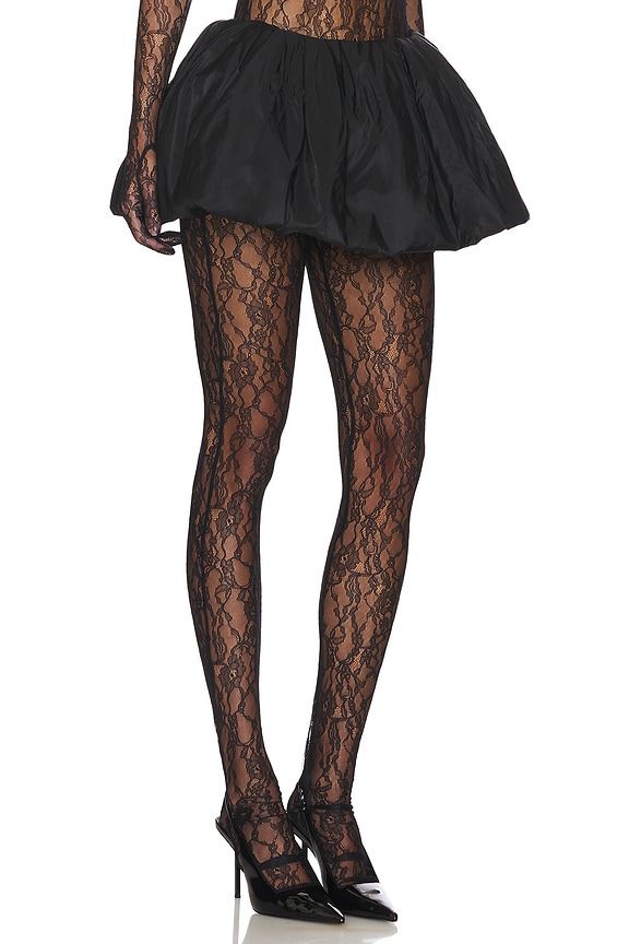 view 2 of 6 GALINA 미니 스커트 in Obsidian Black