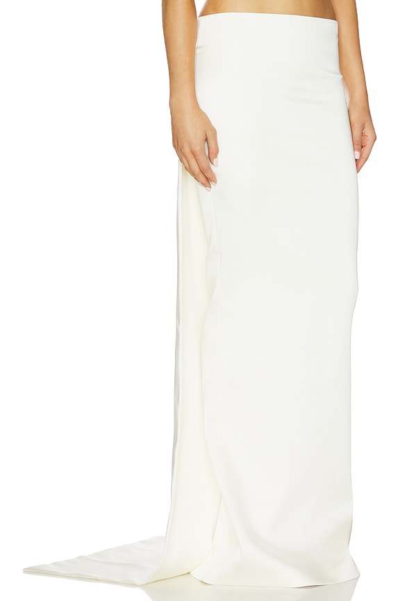 view 2 of 6 FALDA LARGA DE SATÉN MEDEA in Lokum