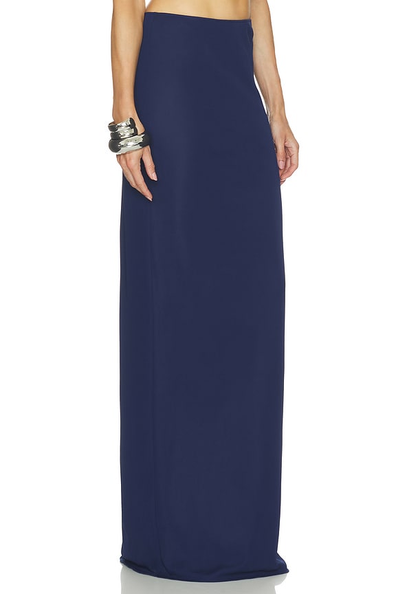 view 2 of 6 Zada Skirt in Han Blue