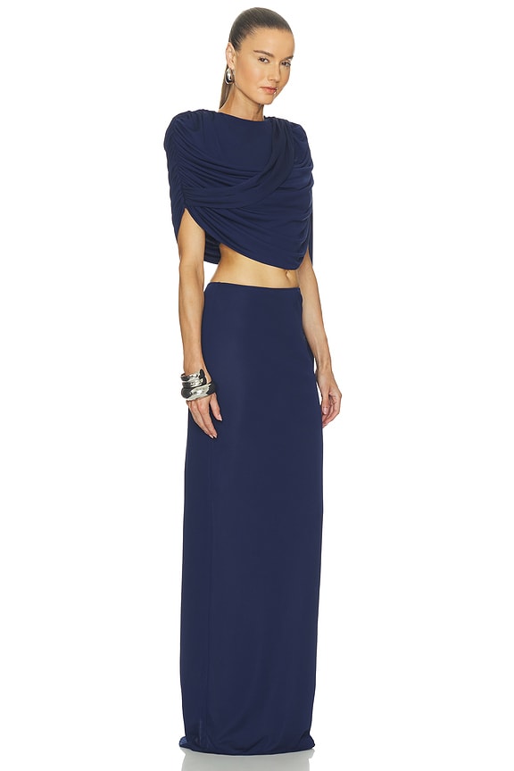 view 2 of 4 Khara Top in Han Blue