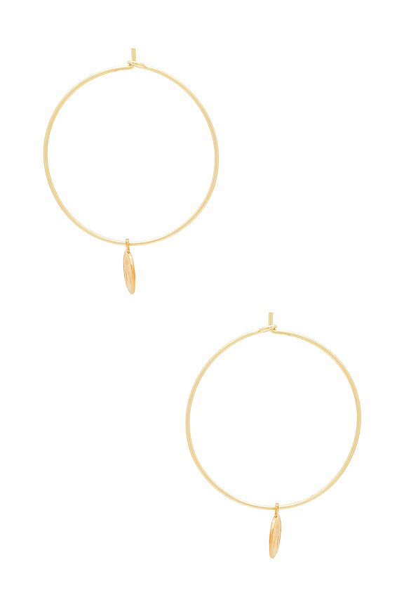 view 2 of 2 X REVOLVE Raphael Hoop in Gold