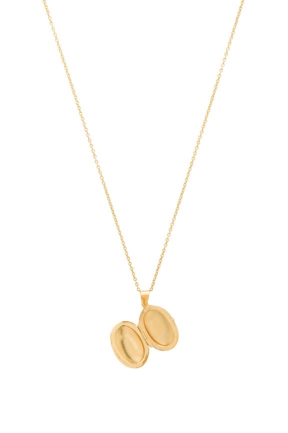 view 2 of 3 MÉDAILLON INTRICATE OVAL in Gold