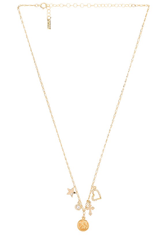 view 2 of 2 COLLIER ANGELIC CHARM in Gold