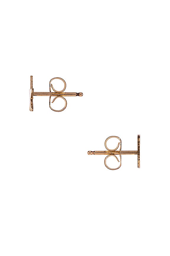 view 2 of 3 Moon & Star Studs in Gold