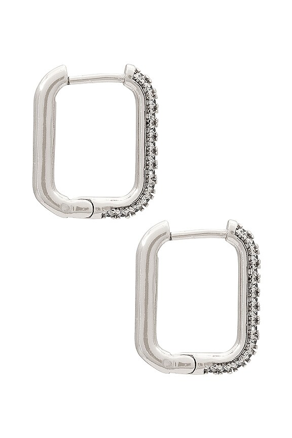 view 2 of 3 Uma CZ Huggy in Silver