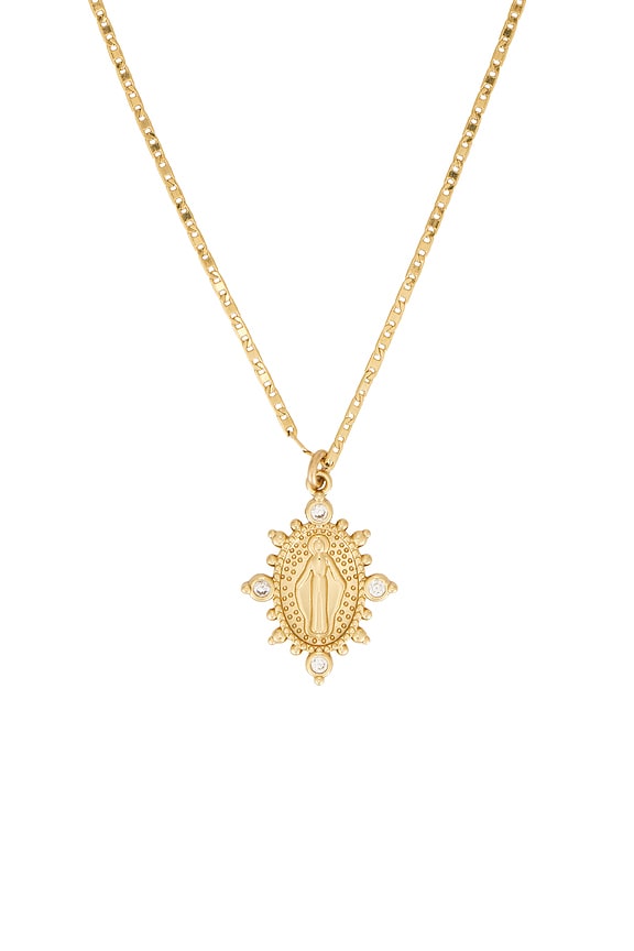 view 2 of 2 She's So Divine Necklace in Gold