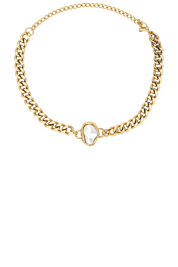 view 1 of 3 Limor Pearl Choker in Gold