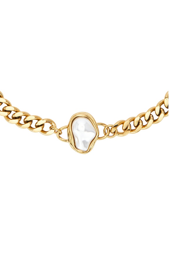 view 2 of 3 Limor Pearl Choker in Gold