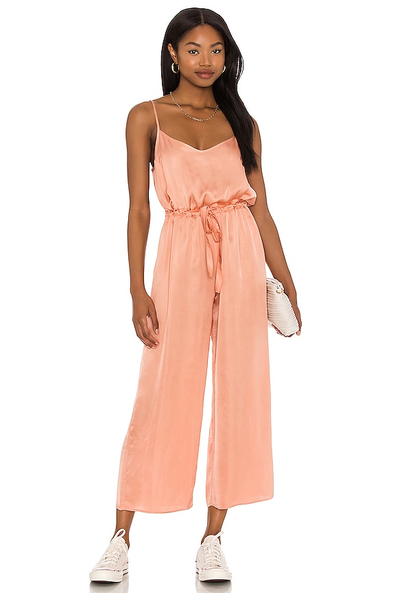 view 1 of 4 Aly Easy Playsuit in Pink Glaze