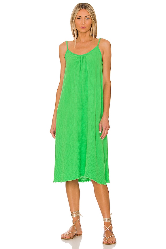 Nation Adele Midi Dress in Navy Night Sky main image 0