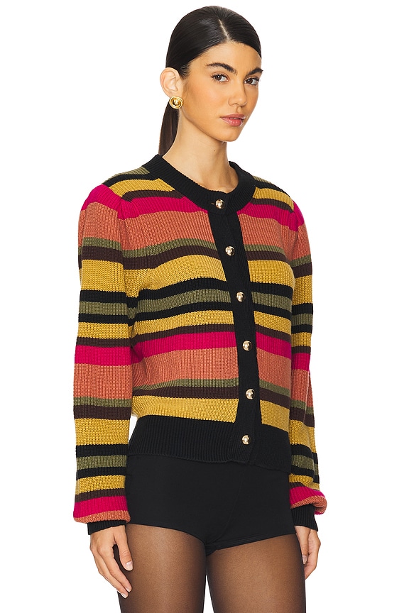 view 2 of 4 CÁRDIGAN CARMELA in Vintage Stripe