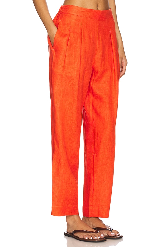 view 2 of 6 Grayson Pant in Aurora Red