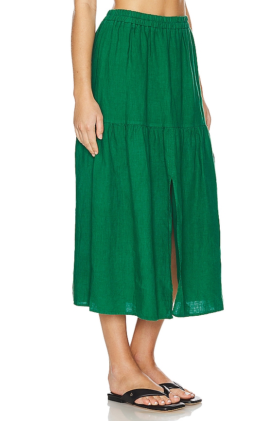 view 2 of 4 Esmeralda Skirt in Verdant Green