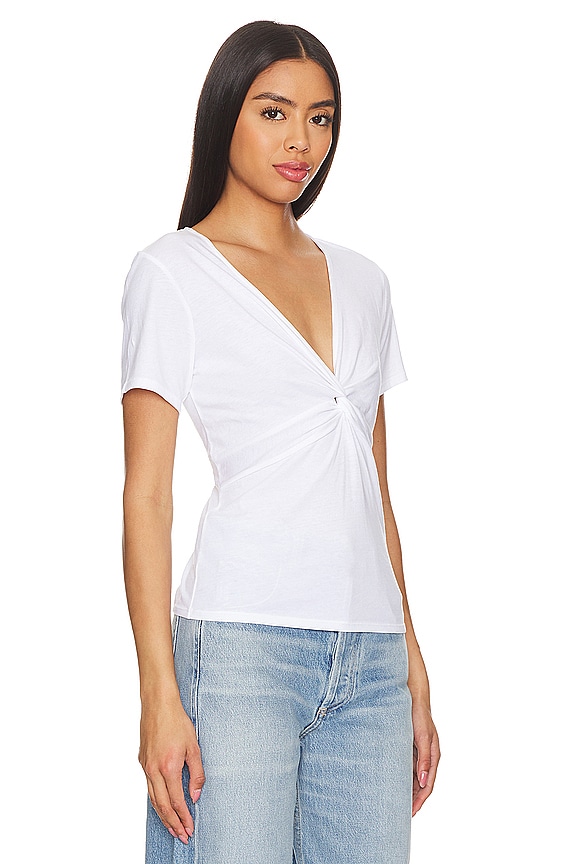 view 2 of 4 Nation Caprice Twisted Top in White