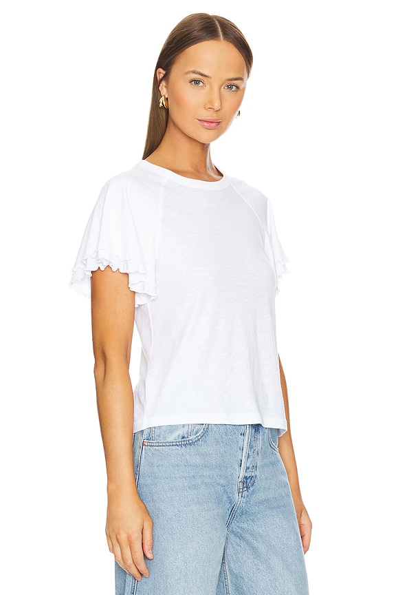 view 2 of 4 TOP RAGLÁN MACI in White