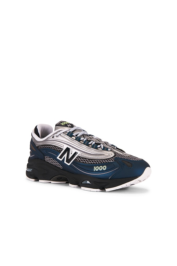 view 2 of 6 1000 Sneaker in Deep Ocean & Dark Silver Metallic