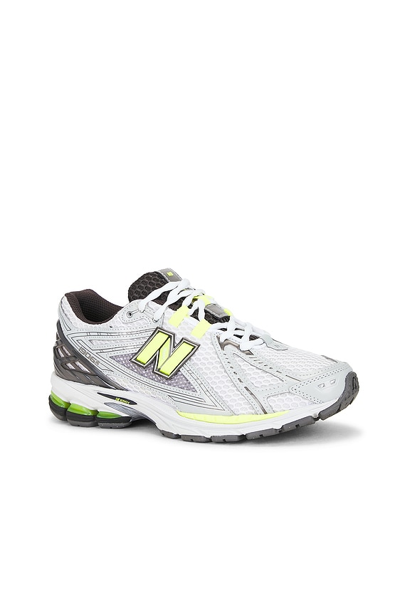 view 2 of 6 SNEAKERS 1906 in Light Silver Metallic & Alkaline Green