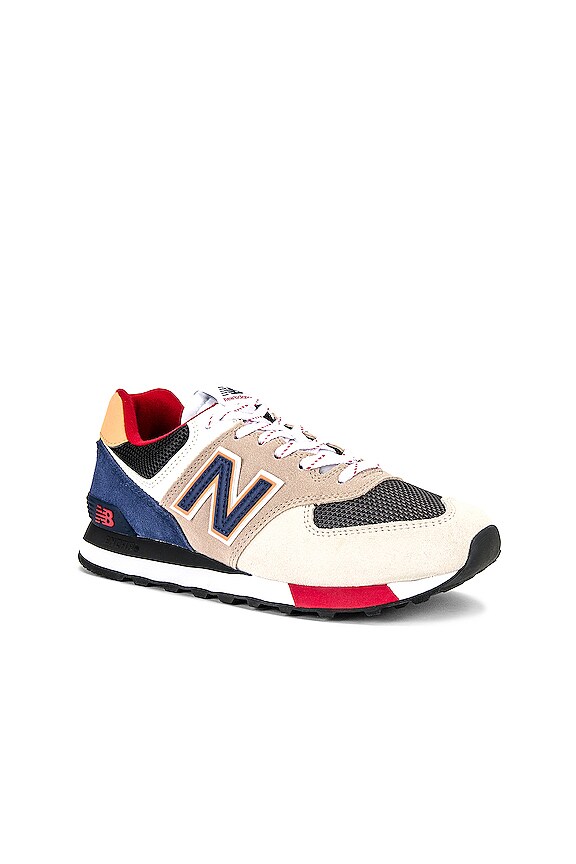 view 2 of 6 ZAPATILLAS DEPORTIVAS 574 in Tan & Blue