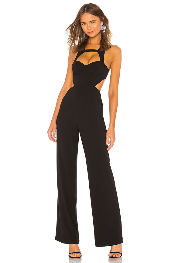 Nbd X Naven Kathy Jumpsuit In Black Revolve