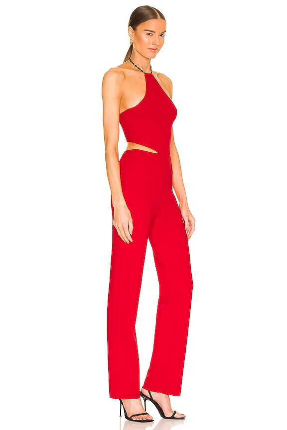 view 2 of 3 Kylo Jumpsuit in Dark Red