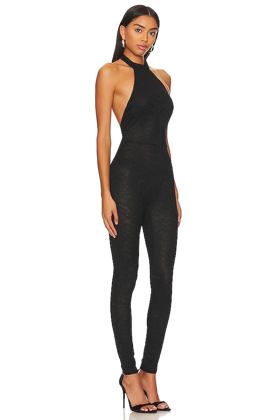 view 2 of 3 DEMETRIA キャットスーツ in Black