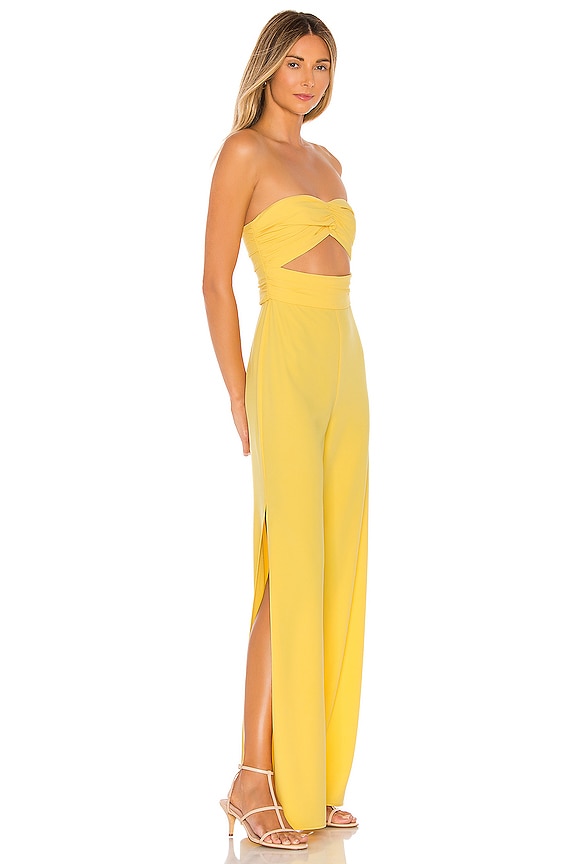 view 2 of 3 x Naven Lauren Jumpsuit in Canary Yellow