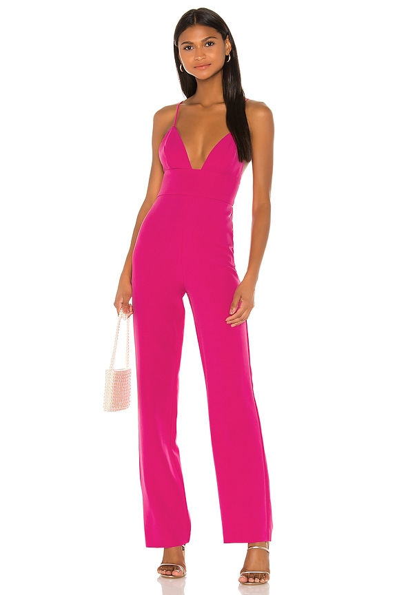 view 1 of 3 Ventura Jumpsuit in Hot Pink