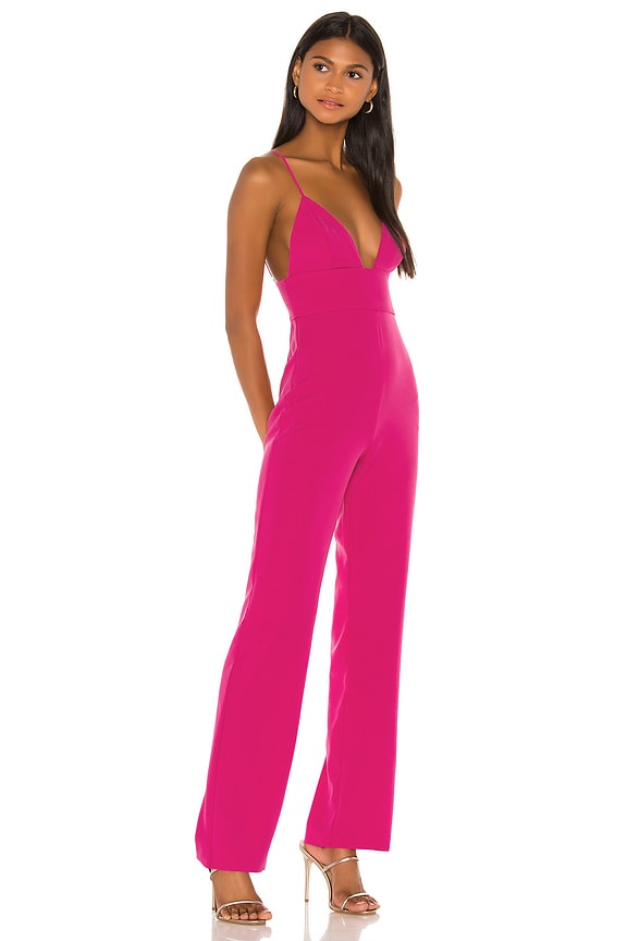 view 2 of 3 Ventura Jumpsuit in Hot Pink