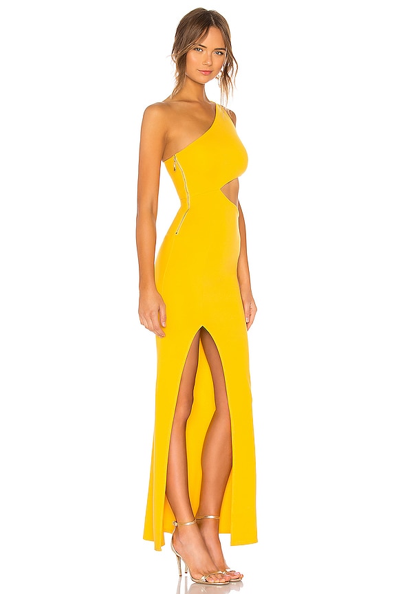 view 2 of 3 Marissa Dress in Canary Yellow