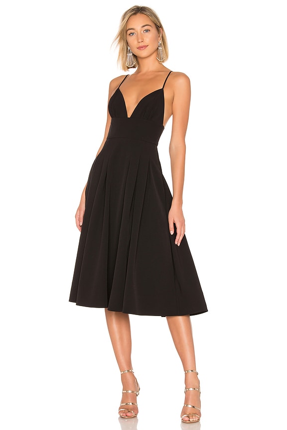 view 1 of 3 Henri Midi Dress in Black