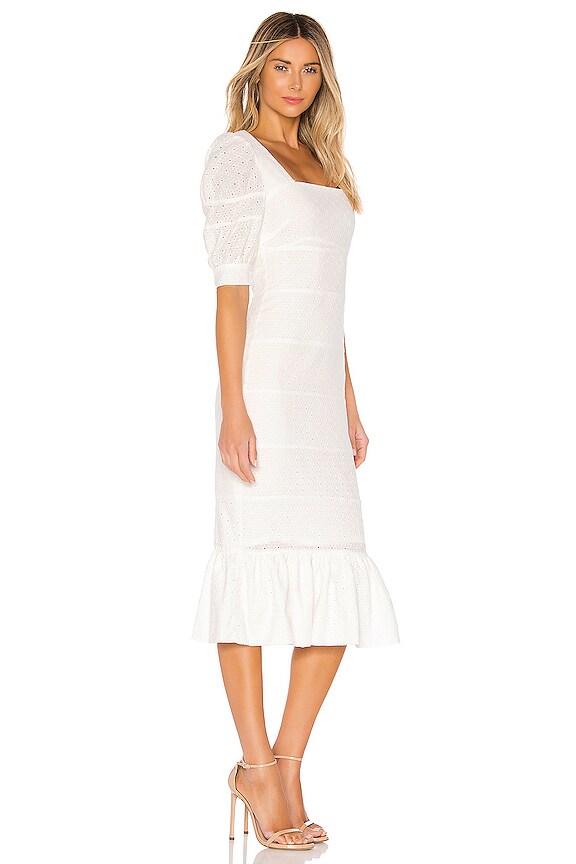 view 2 of 4 VESTIDO MIDI TORI in Star White
