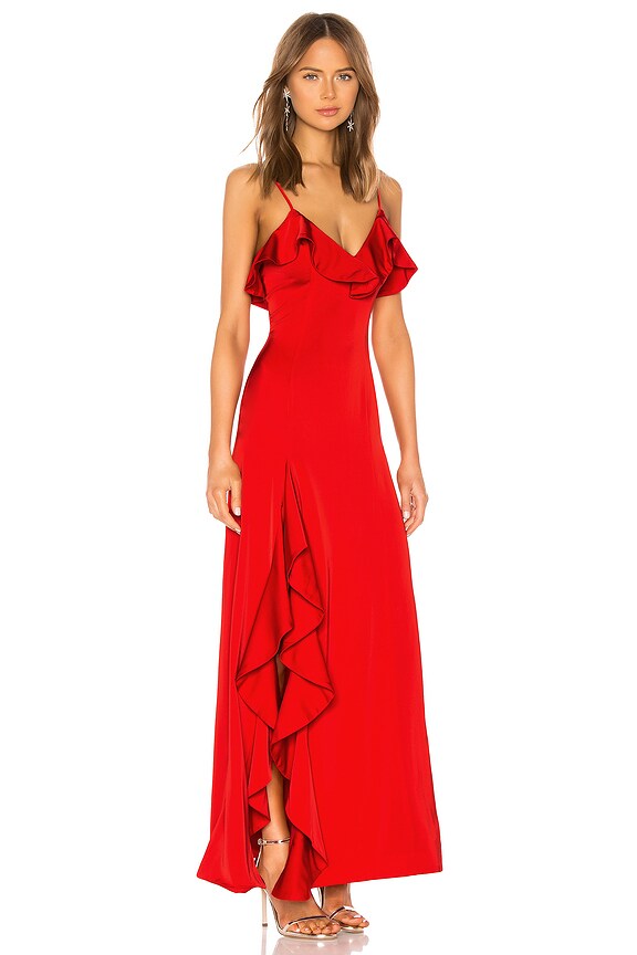 view 2 of 3 Francine Gown in Red