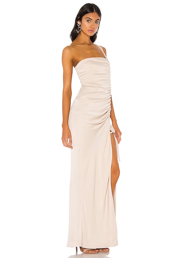 view 2 of 3 Anusha Gown in Champagne