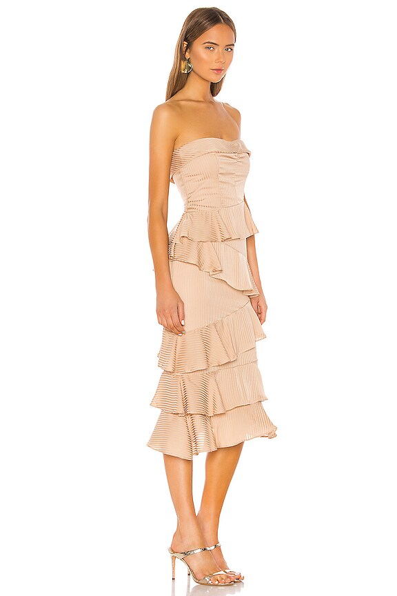view 2 of 4 Alena Midi Dress in Nude