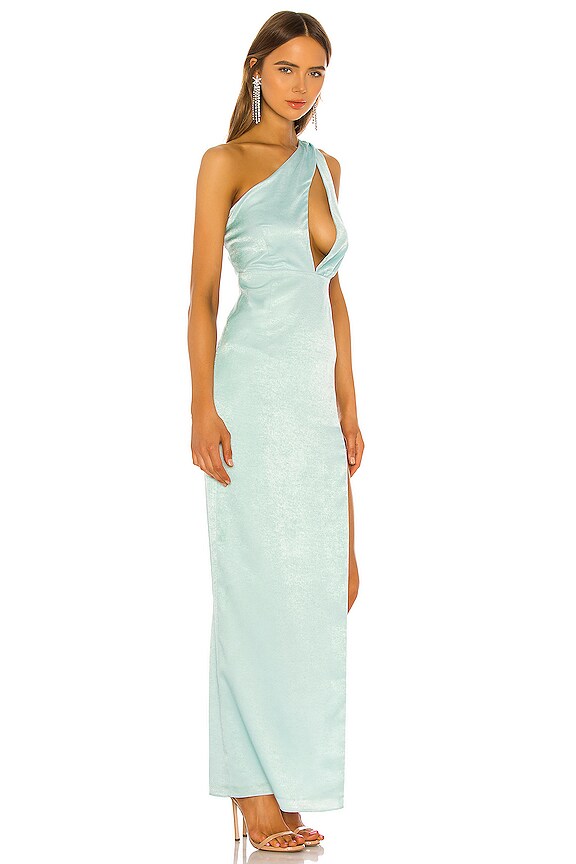 view 2 of 3 Owen Gown in Light Blue