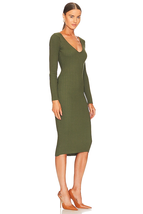 view 2 of 4 BEKAH 원피스 in Olive Green