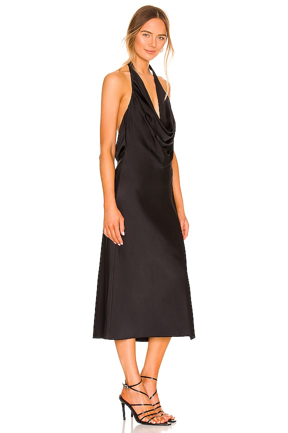 view 2 of 3 ANDREA ミディ丈ドレス in Black