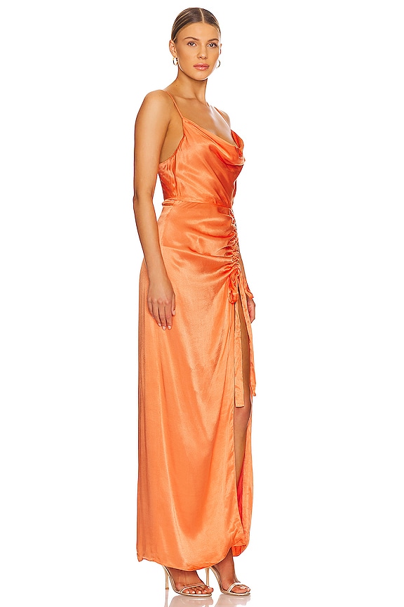 view 2 of 3 ROBE DE SOIRÉE DAVIS in Orange