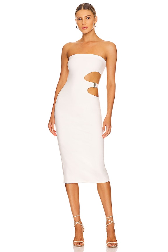 view 1 of 4 Giovanna Midi Dress in White