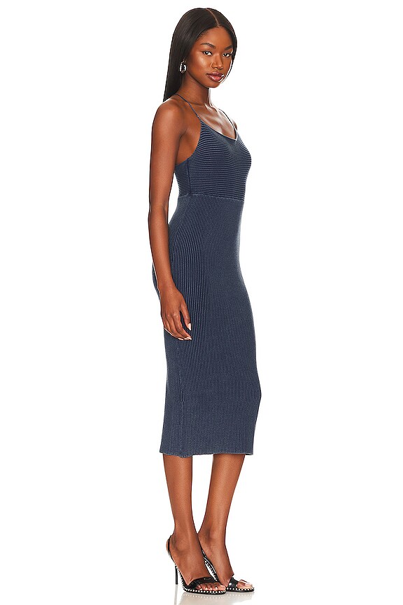 view 2 of 3 Riley Midi Dress in Blue Stonewash