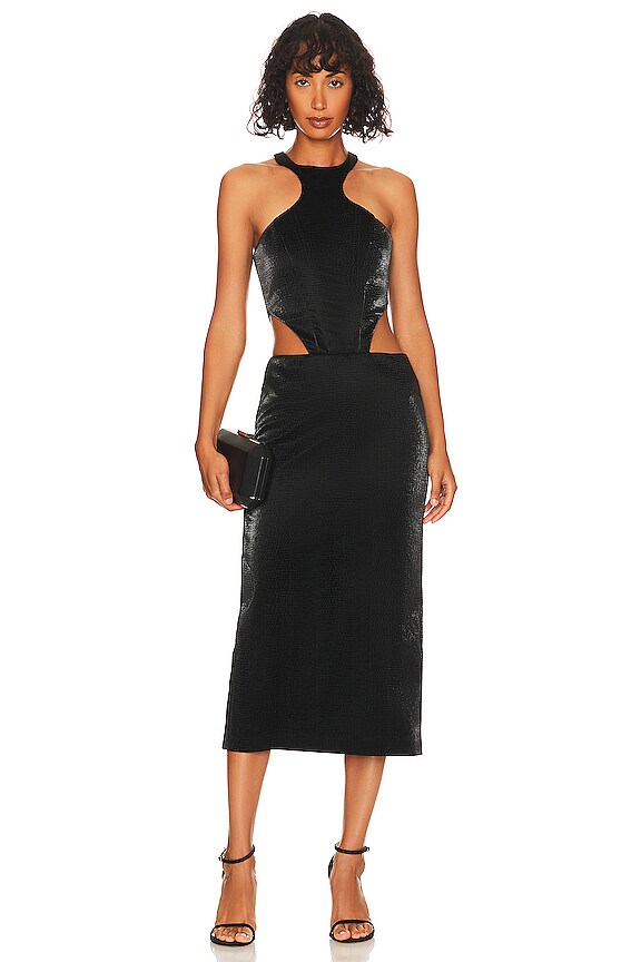view 1 of 4 Imani Midi Dress in Black