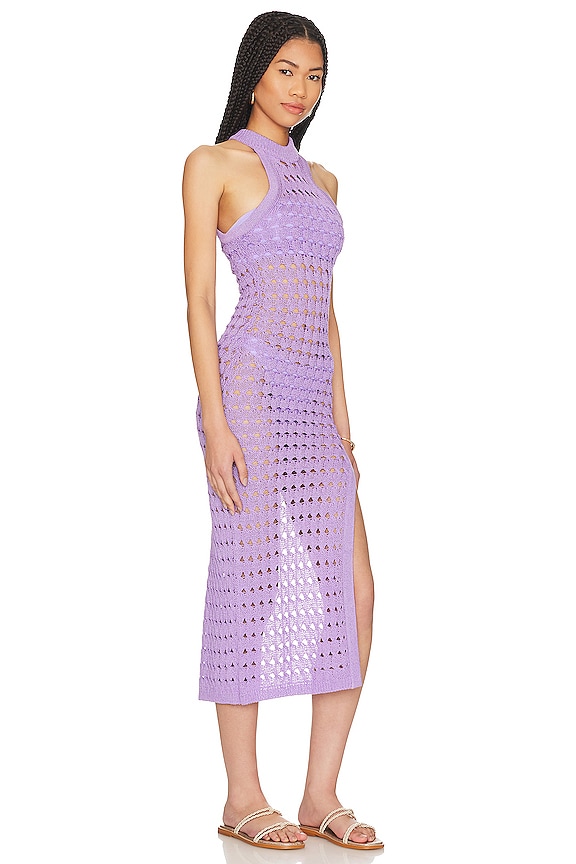 view 2 of 3 ROBE MAGDALENA in Purple