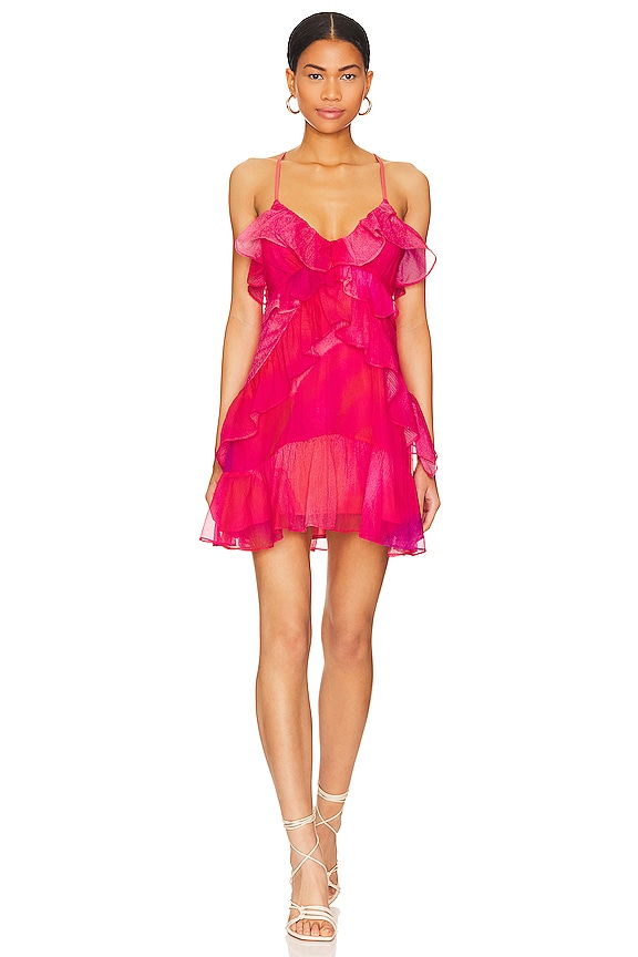 Nbd Mugsy Mini Dress In Pink Ombre Revolve